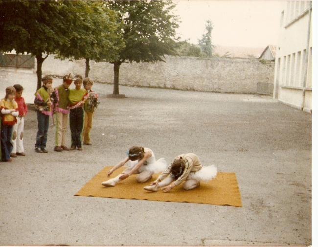 répétition pour un spectacle